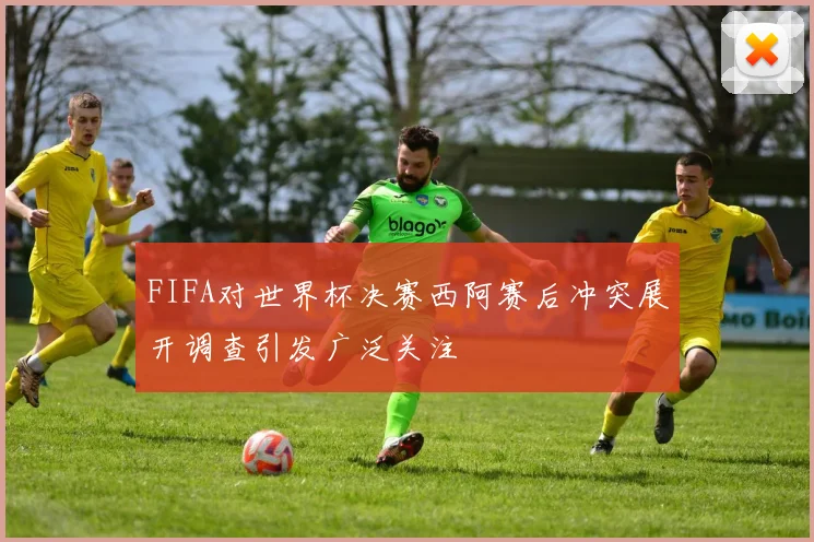 FIFA对世界杯决赛西阿赛后冲突展开调查引发广泛关注